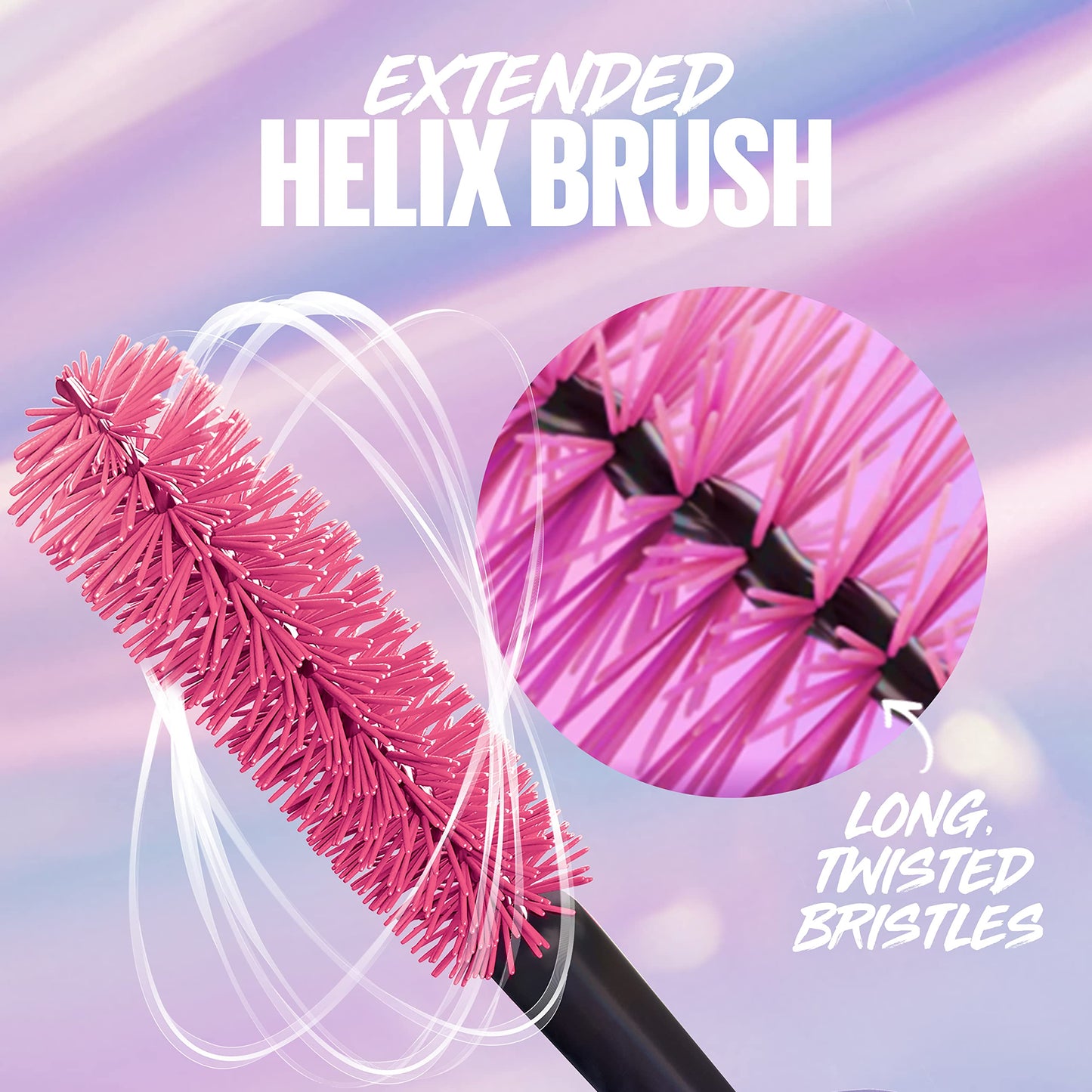 Maybelline The Falsies Surreal Extensions Washable Mascara, Volumizing, Lengthening Mascara Make Up, Very Black, 1 Count Beauty & Personal Care MAYBELLINE