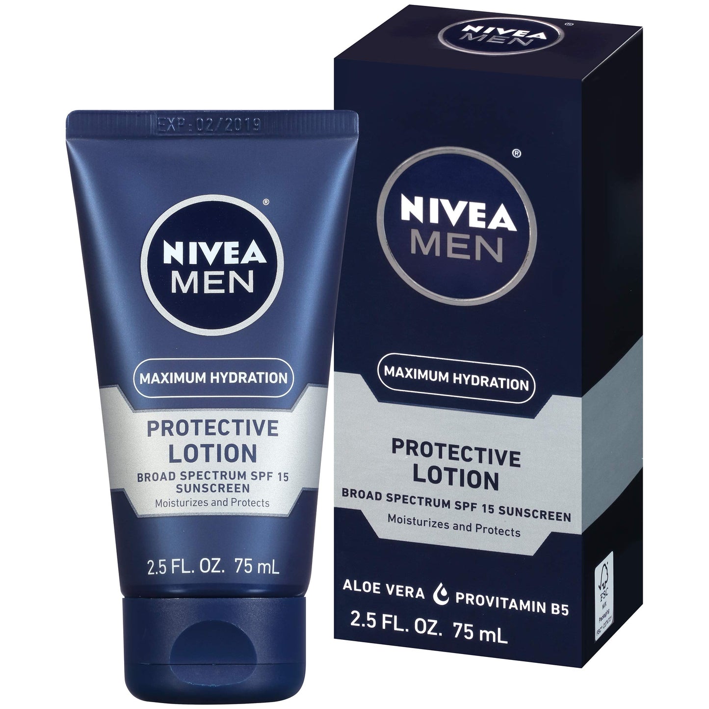 NIVEA FOR MEN Original, Protective Lotion SPF 15 2.50 oz (Pack of 2) Beauty & Personal Care NIVEA MEN