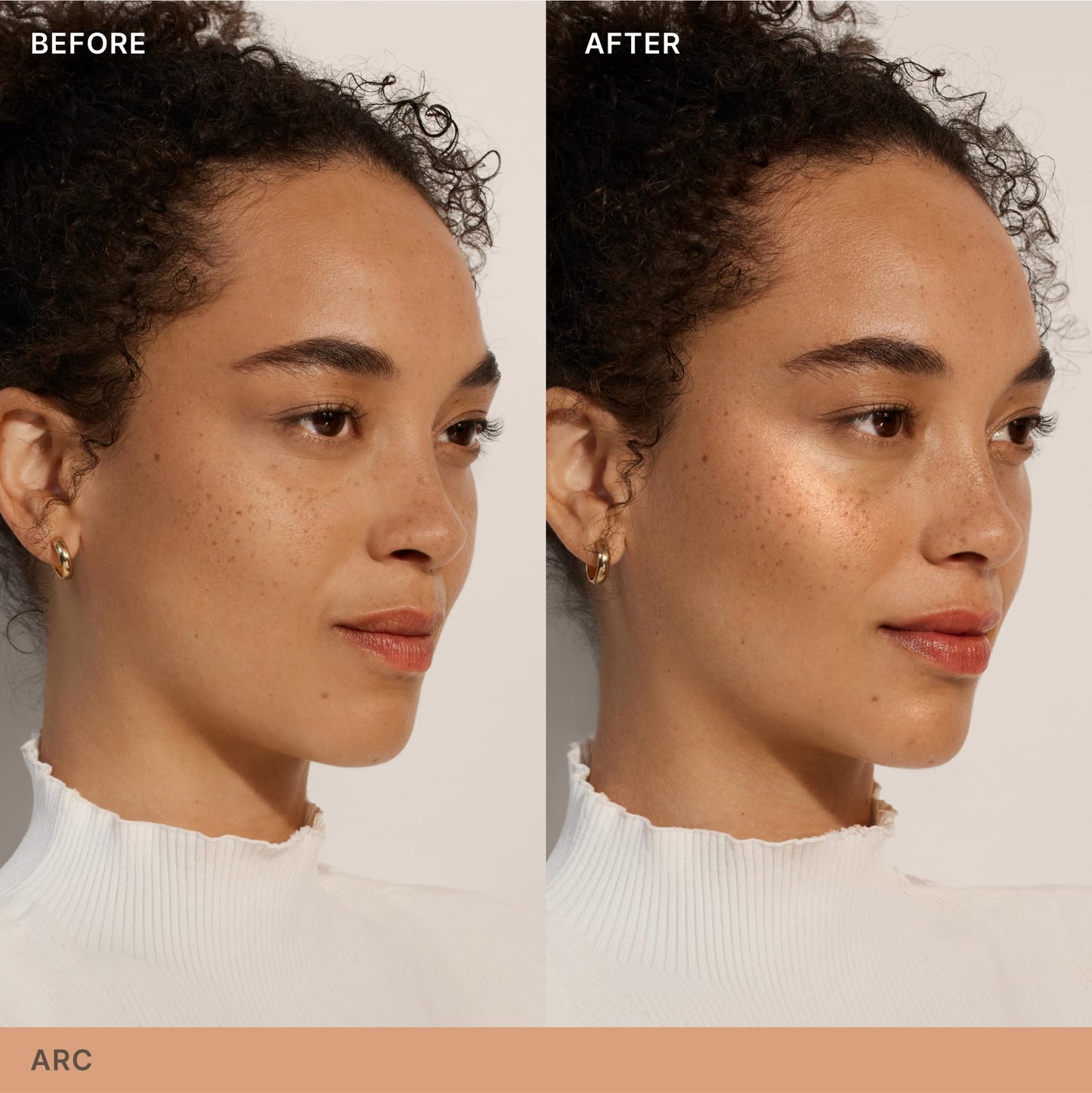 ILIA - Lightshift Cream Highlighter | Non-Comedogenic, Long-Lasting, Vegan, Cruelty-Free | Weightless, Seamless, Silky Highlighter (Arc - Peachy Gold Beauty & Personal Care ILIA