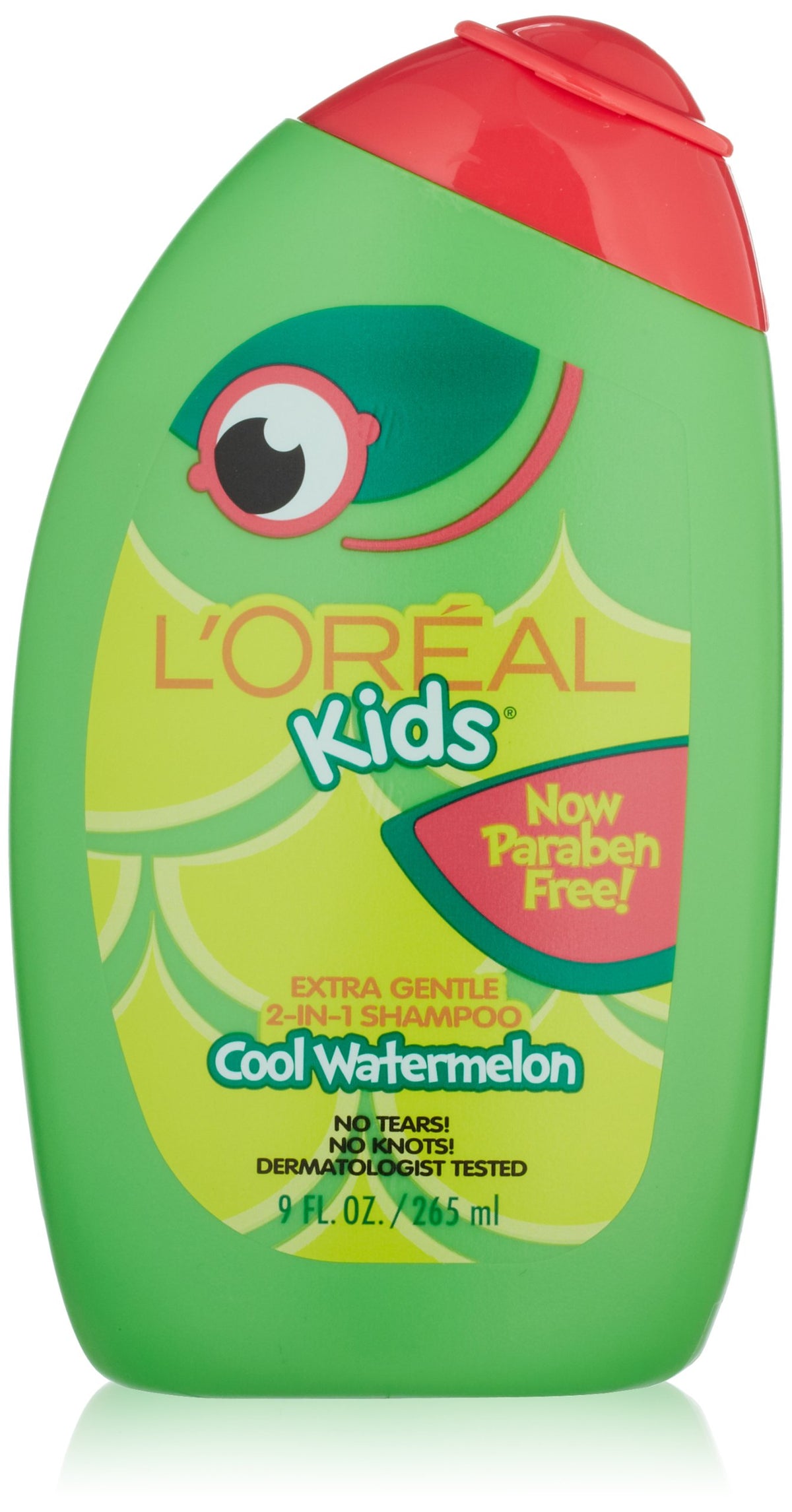 L'Oreal Kids Extra Gentle 2-in-1 Shampoo, Watermelon, 9 fl. oz.