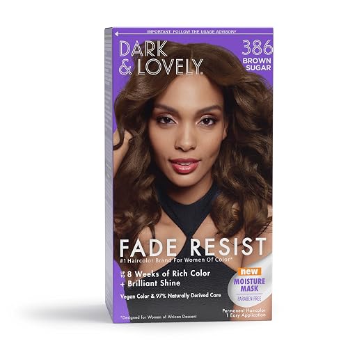 SoftSheen-Carson Dark and Lovely Fade Resist Rich Conditioning Color, Brown Sugar 386 Beauty & Personal Care SoftSheen