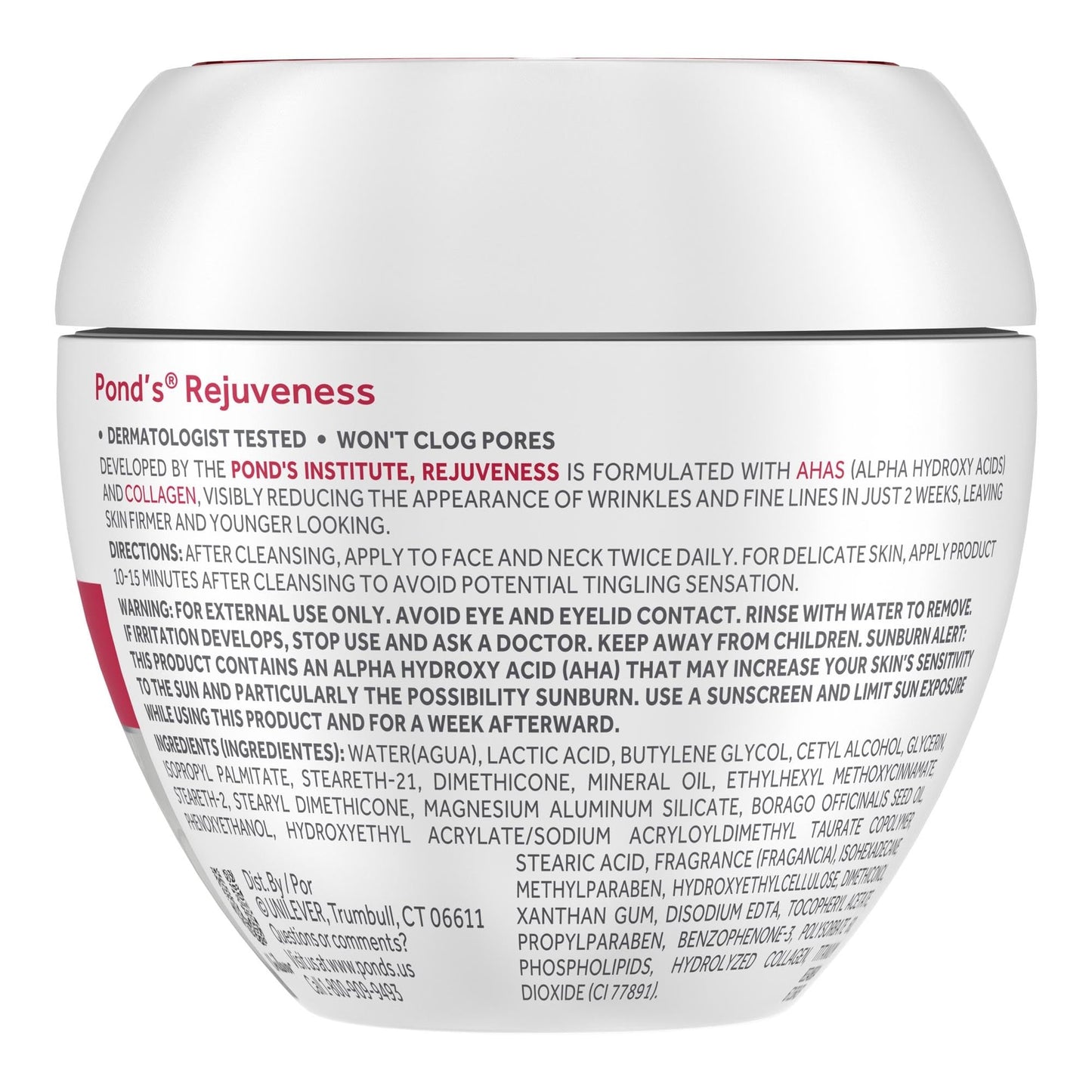 Ponds Rejuveness Anti-Wrinkle Cream 7 Ounce Jar - 2 Pack Beauty & Personal Care POND'S