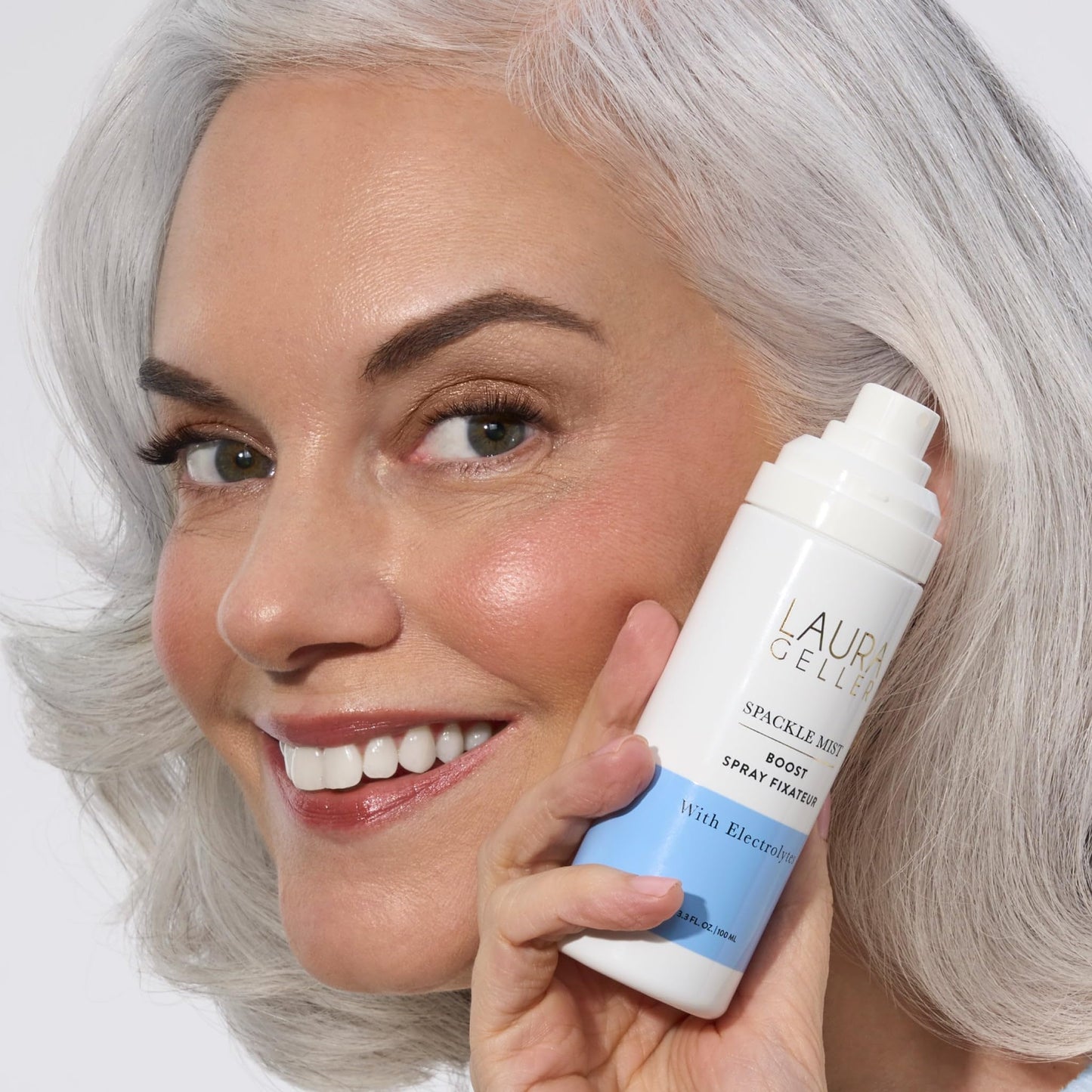 LAURA GELLER NEW YORK Spackle Mist Boost Setting Spray with Electrolytes - Long-Lasting Makeup Spray with Blue Light Protection - Dewy Skin Makeup Beauty & Personal Care LAURA GELLER NEW YORK