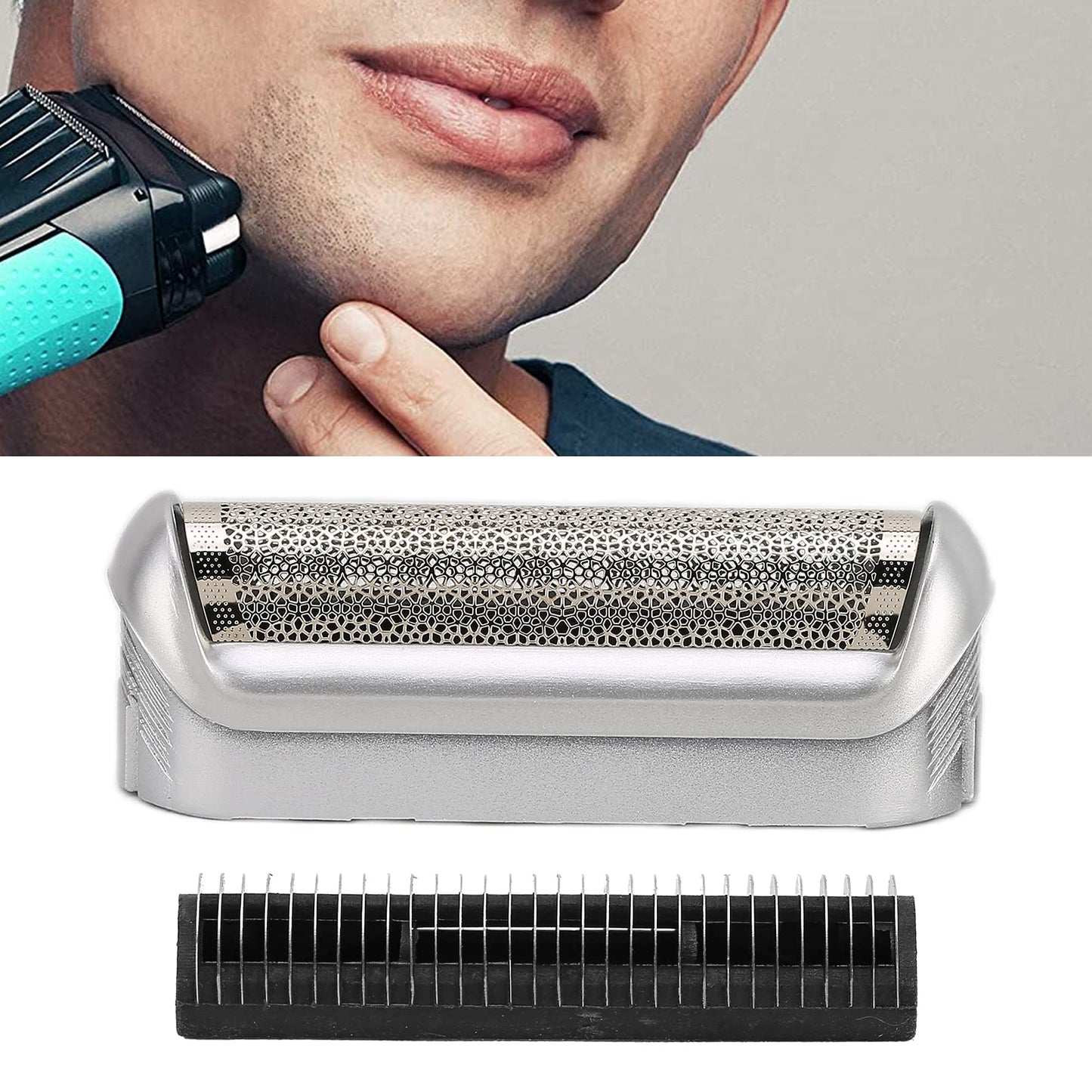 5s Shaver Blades Replacement Foil & Cutter, Replacement Foil Cutter Head Electric Blade Accessories for M90 M60 P40 P50 P60 P70 P80 555 575 370-5S Beauty and Personal Care ZJchao