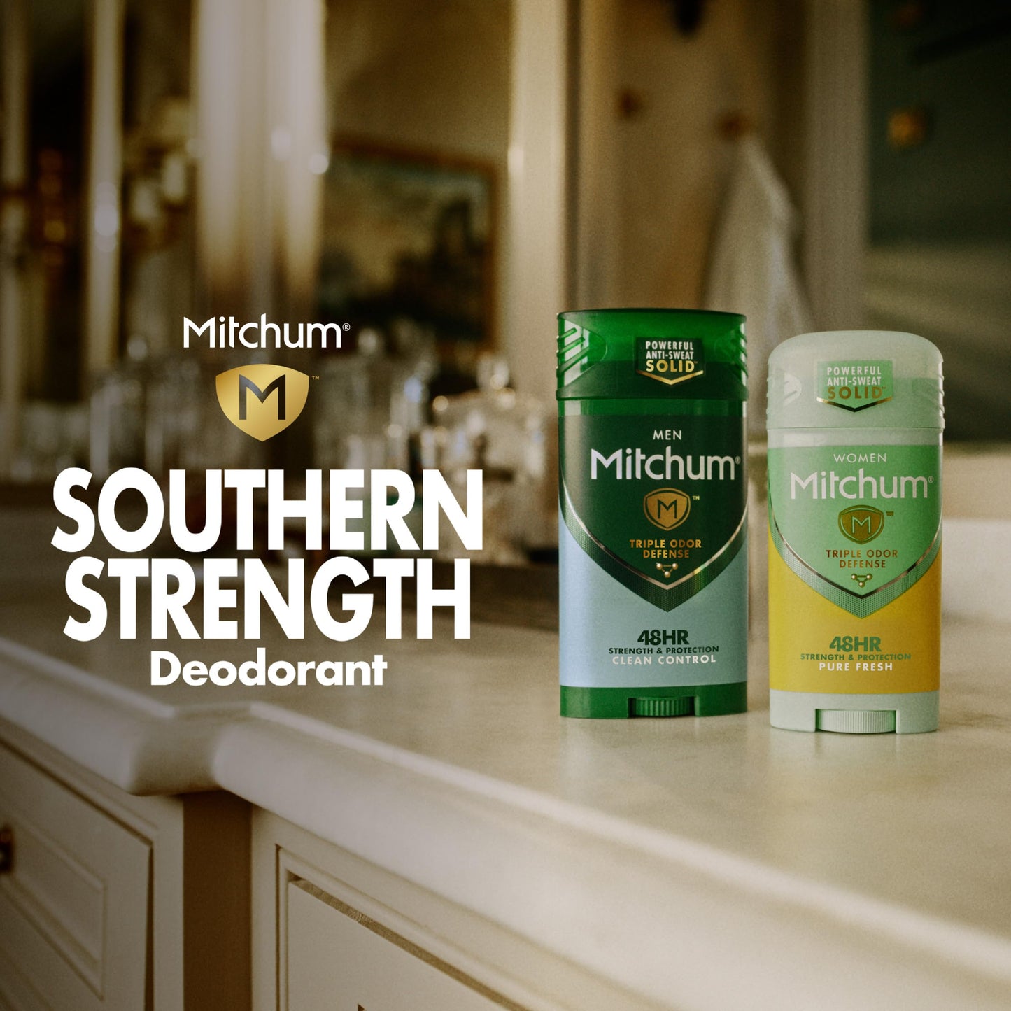 Mitchum Men Advanced Control, Clean Control Invisible Solid 2.7 oz (Pack of 6) Beauty & Personal Care Mitchum