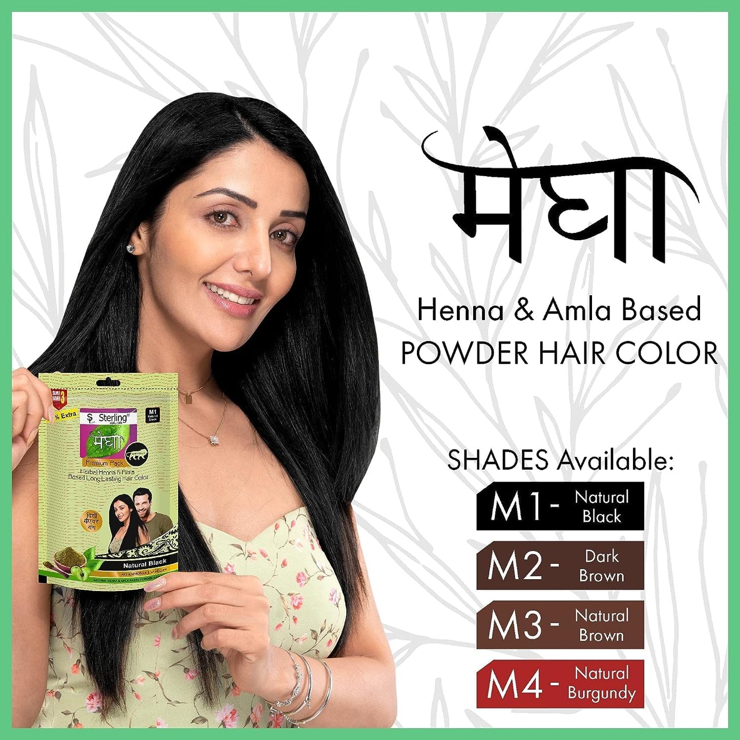 Nutranix Tna Megha Mehandi Hair Care Powder - Megha Mehandi (Pack Of 4) For Natural Hair Color Solution | For Men & Women 45GM. (Brown) Beauty & Personal Care Nutranix