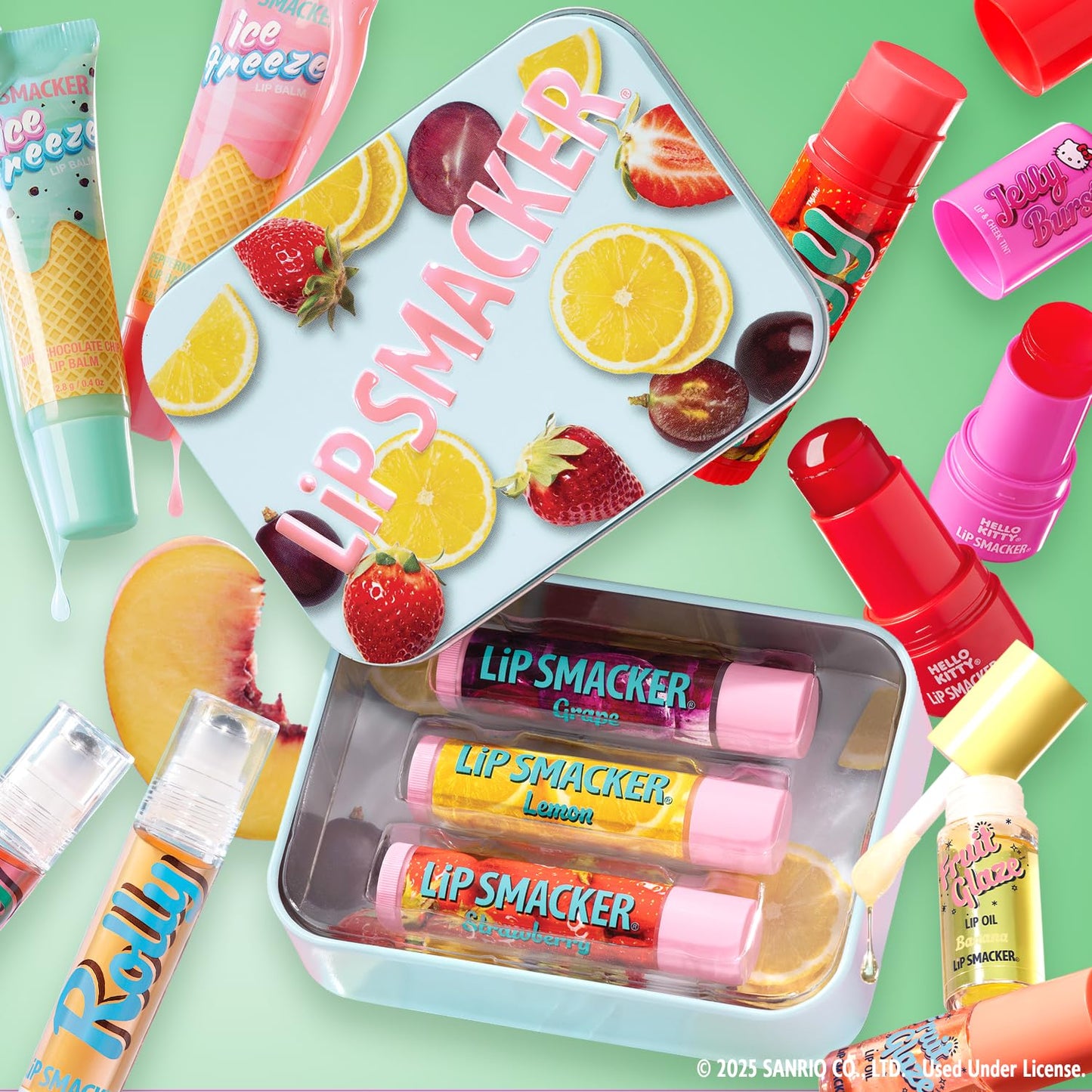 Lip Smacker Rolly Lip Gloss, Classic Roller-Ball Design for a Cooling Sensation, Hydrating & Moisturizing Shine - Strawberry Beauty & Personal Care Lip Smacker