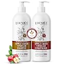 Edenika Botanicals Apple Cider Vinegar Shampoo and Conditioner Set, Deep Cleans, Clarifies, Detoxes Scalp & Hair, Balances pH, Botanical, Sulfate Beauty & Personal Care EDENIKA BOTANICALS
