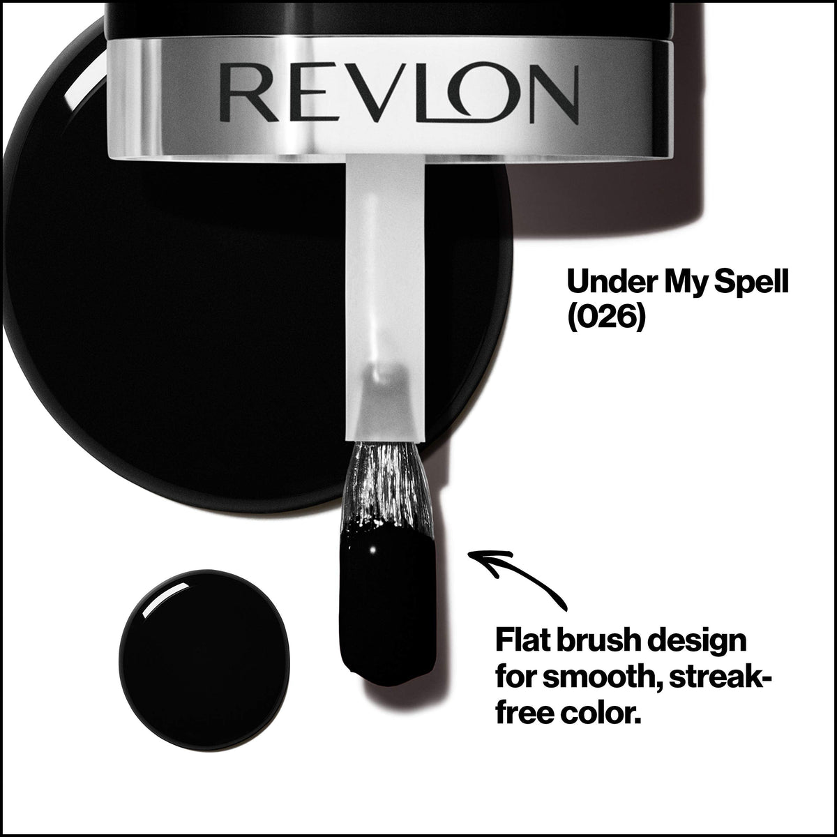 REVLON Ultra HD Snap Nail Color, Natural Rich Glossy Polish, 100% Vegan Formula, No Base or Top Coat Needed, 026 Under My Spell, 0.27 fl oz Beauty & Personal Care REVLON