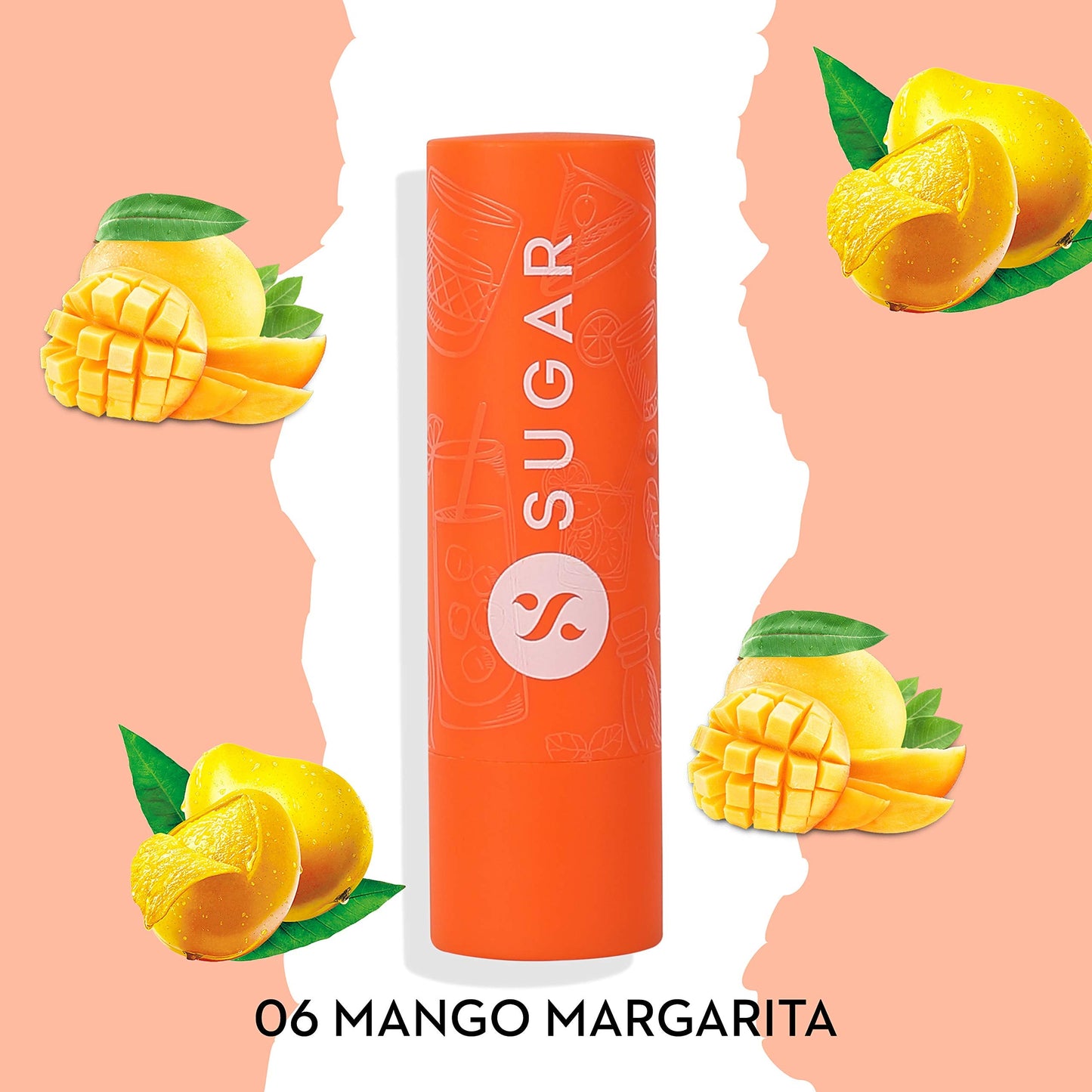 Sugar Tipsy Lips Moisturizing Balm (06 Mango Margarita) Beauty and Personal Care SUGAR Cosmetics