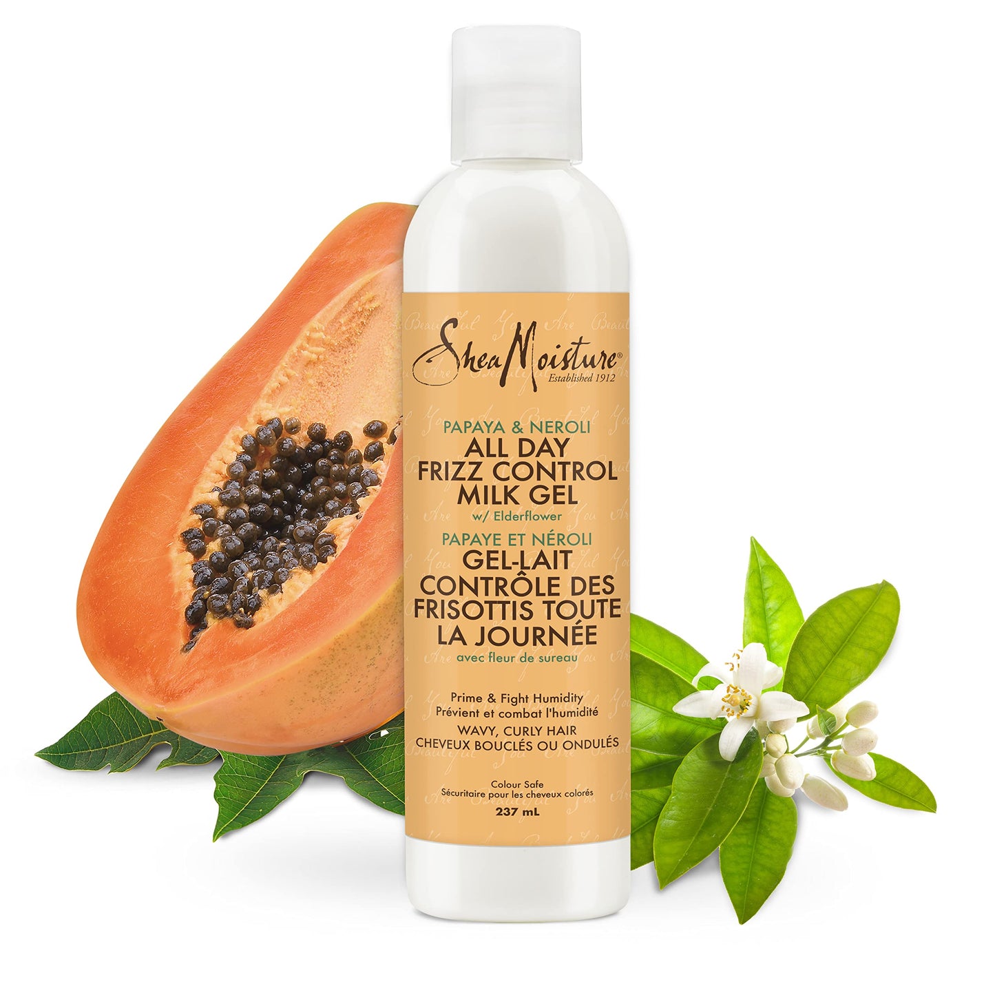 SheaMoisture Milk Gel for Wavy Curly Hair Papaya and Neroli Parabenfree Curl Gel Oz, 8 Ounce Beauty & Personal Care SheaMoisture