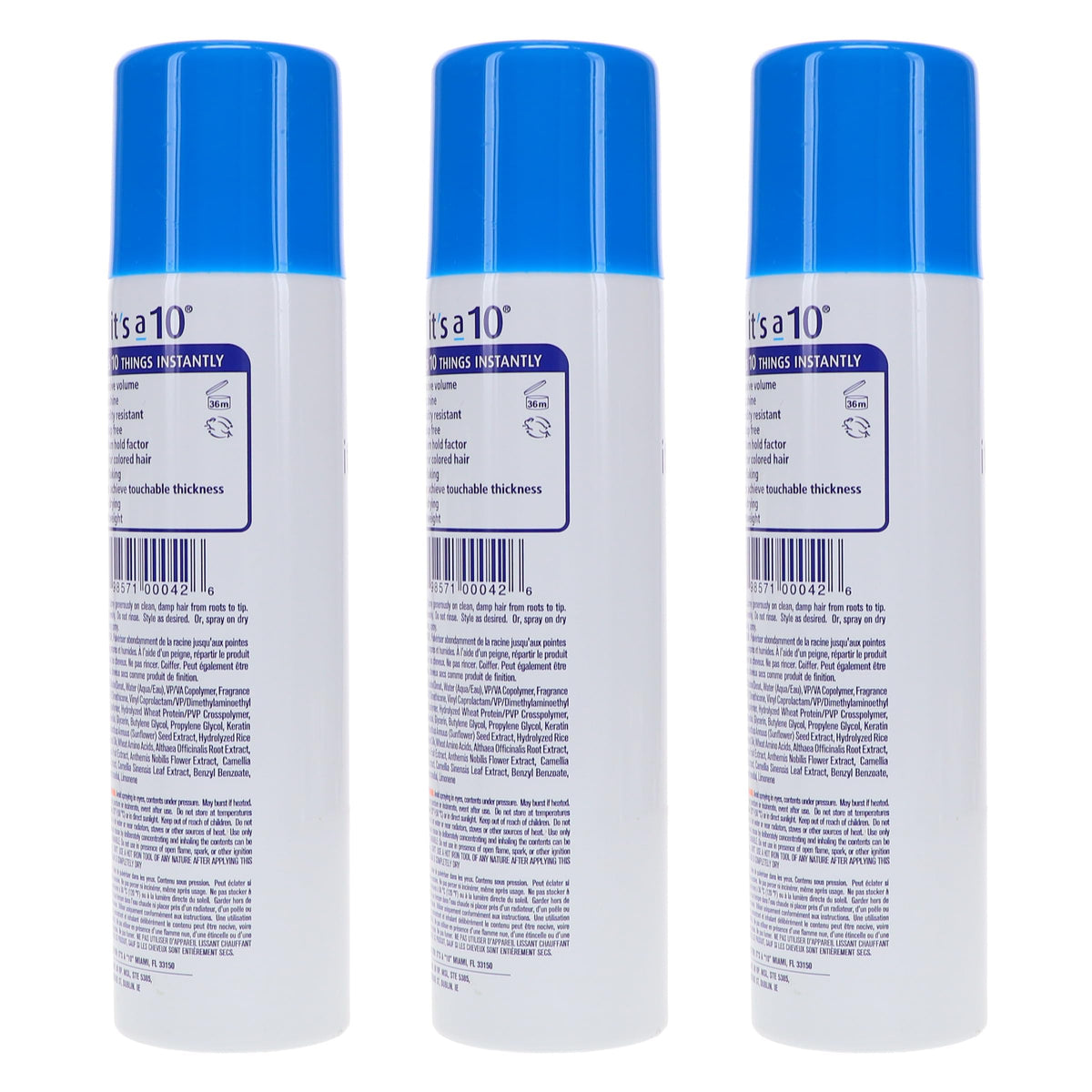 It's a 10 Haircare Miracle Blowdry Volumizer, 6 fl. oz. (Pack of 3) Beauty & Personal Care It's a 10 Haircare