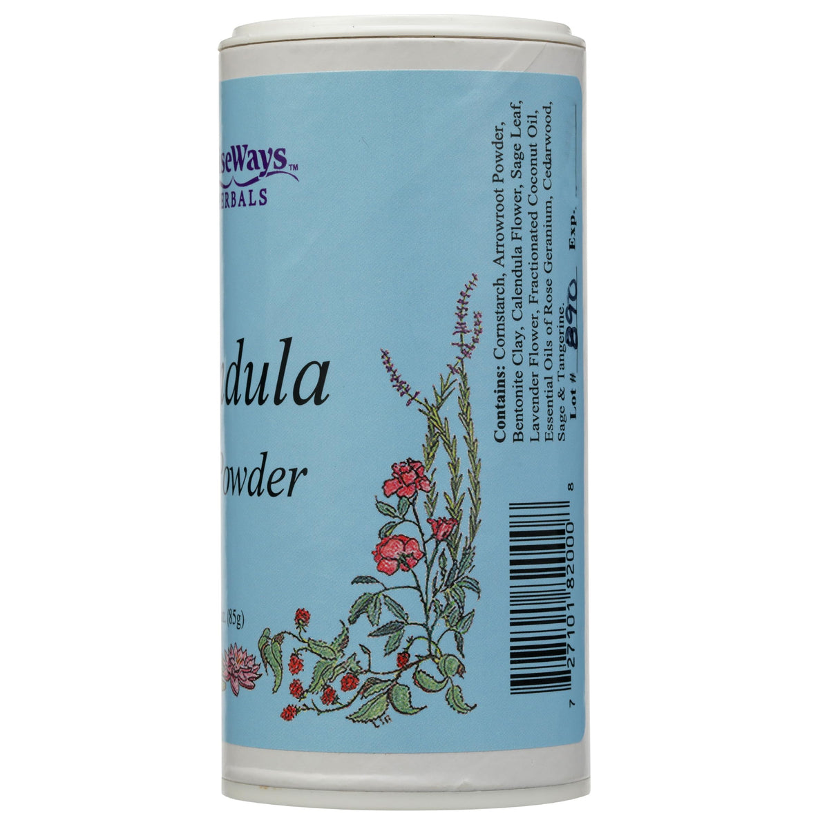 Wise Ways Herbals, Body Powder Calendula, 3 Ounce Beauty & Personal Care Wise Ways Herbals