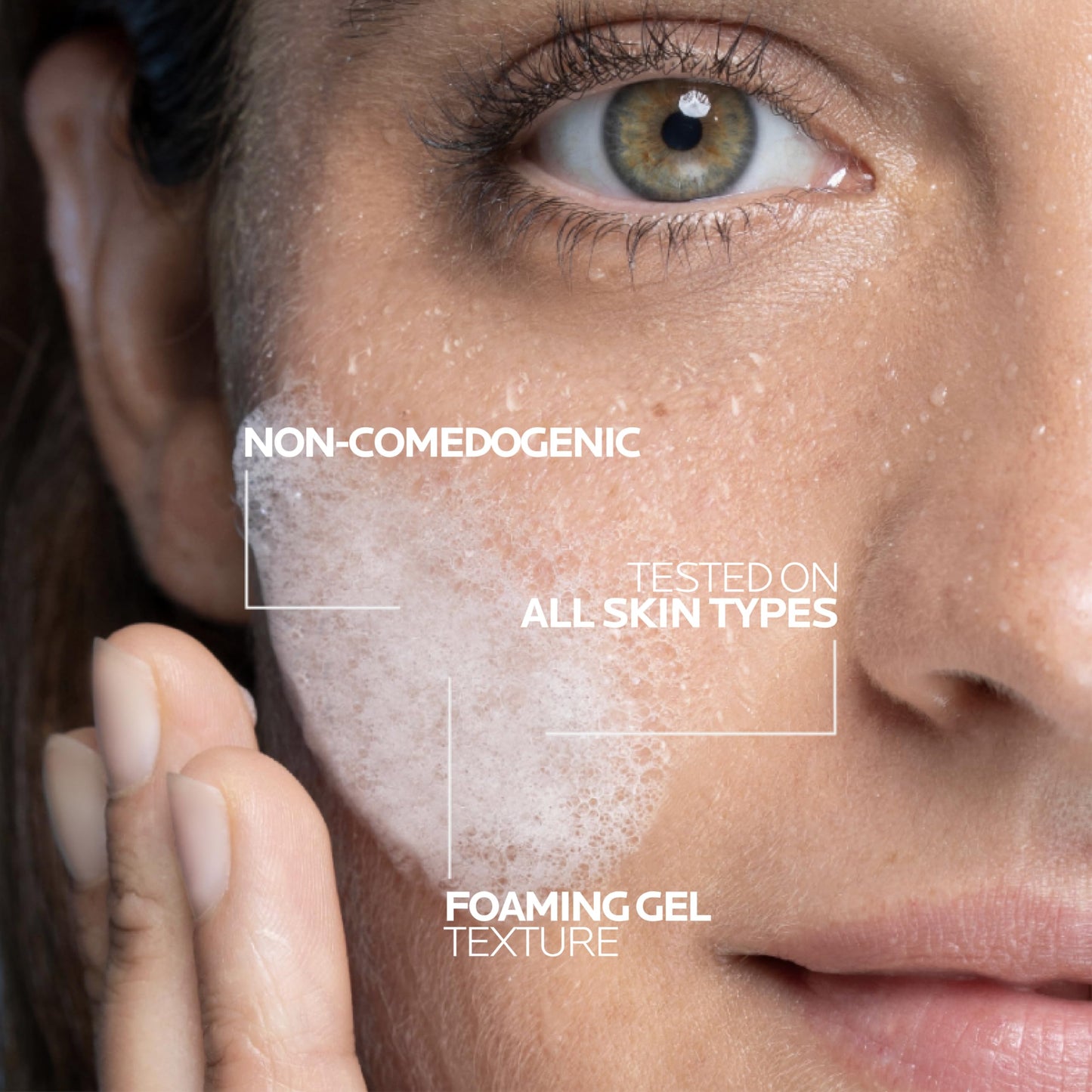La Roche-Posay Vitamin C Brightening Face Wash, Gentle Foaming Facial Cleanser with Vitamin Cg and Vitamin B3 to Brighten and Even Skin Tone, Vitamin Beauty and Personal Care La Roche-Posay