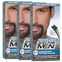 Just for Men Mustache and Beard Brush-In Color Gel, Darkest Brown (Pack of 3) Beauty & Personal Care Just for Men
