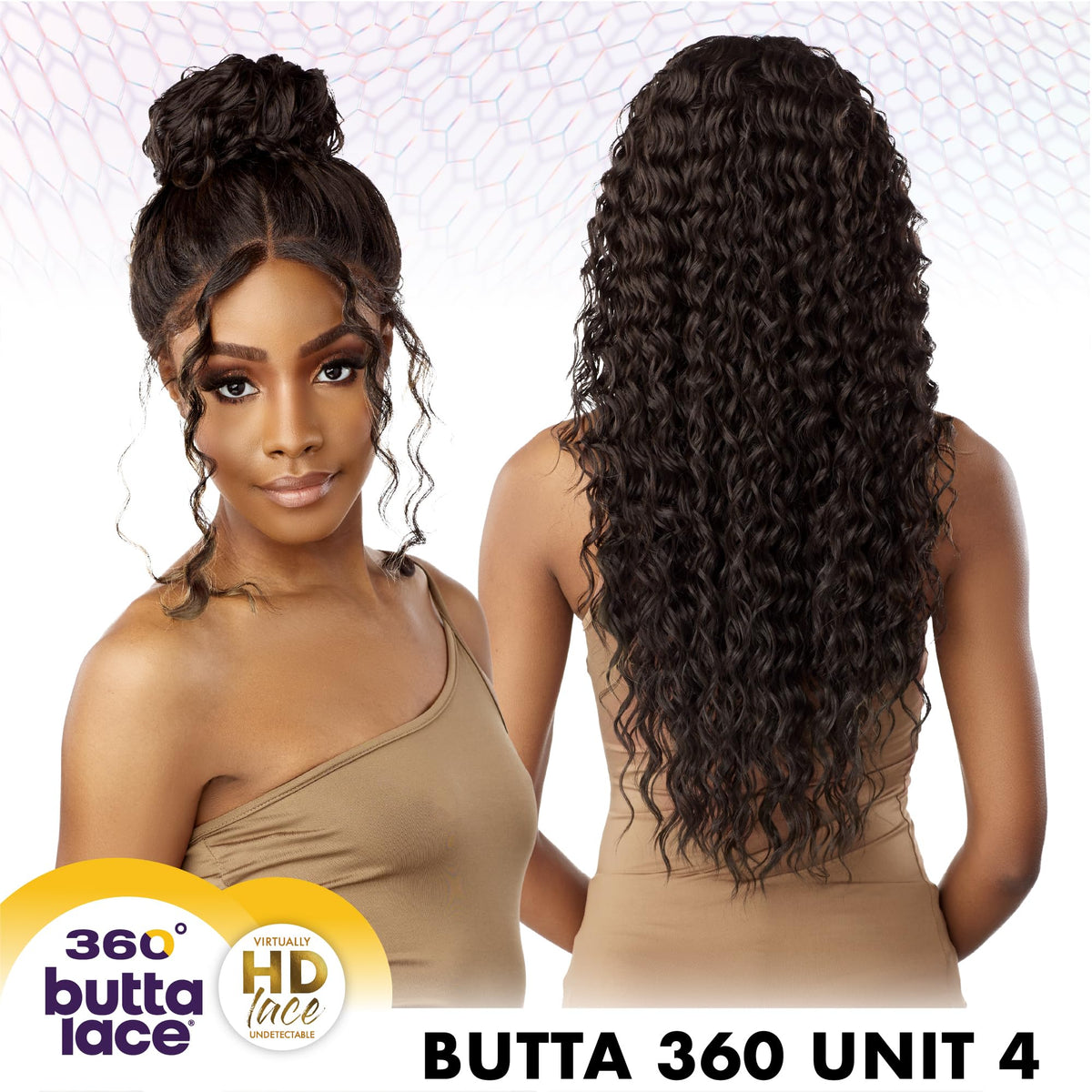 Sensationnel Butta 360 LaceWig-Unit 4, SH/GINGER