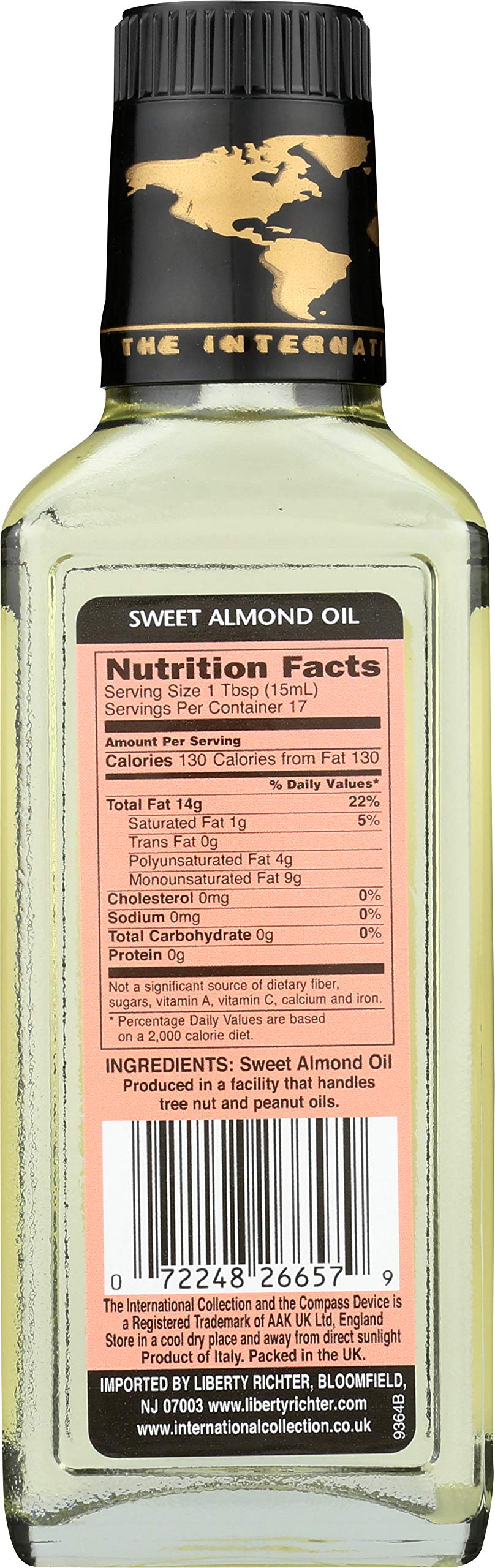 International Collection Sweet Almond Oil, 8.45-Ounces (Pack of 3) Beauty & Personal Care International Collection