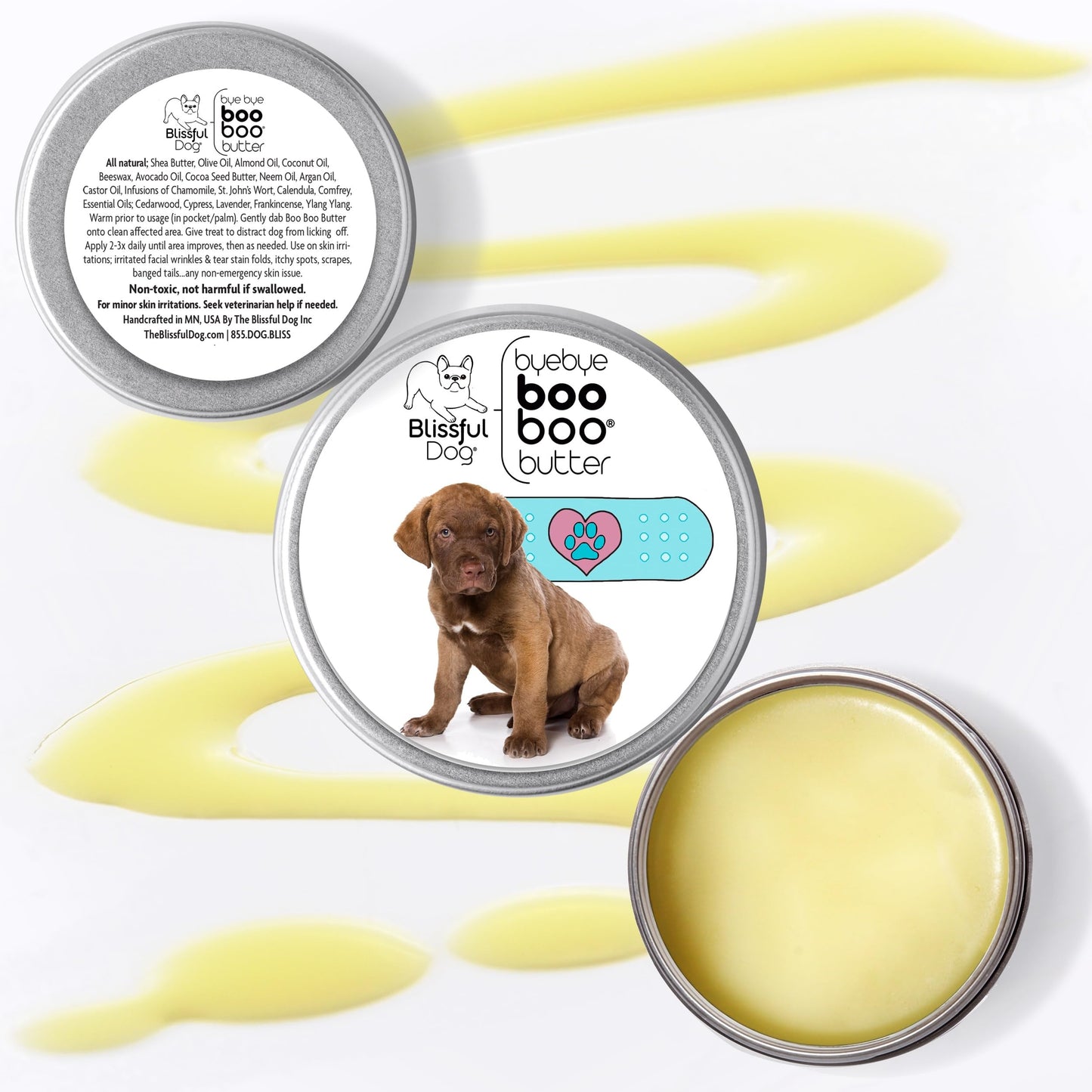 The Blissful Dog Chesapeake Bay Retriever Boo Boo Butter, 4-Ounce Beauty and Personal Care The Blissful Dog