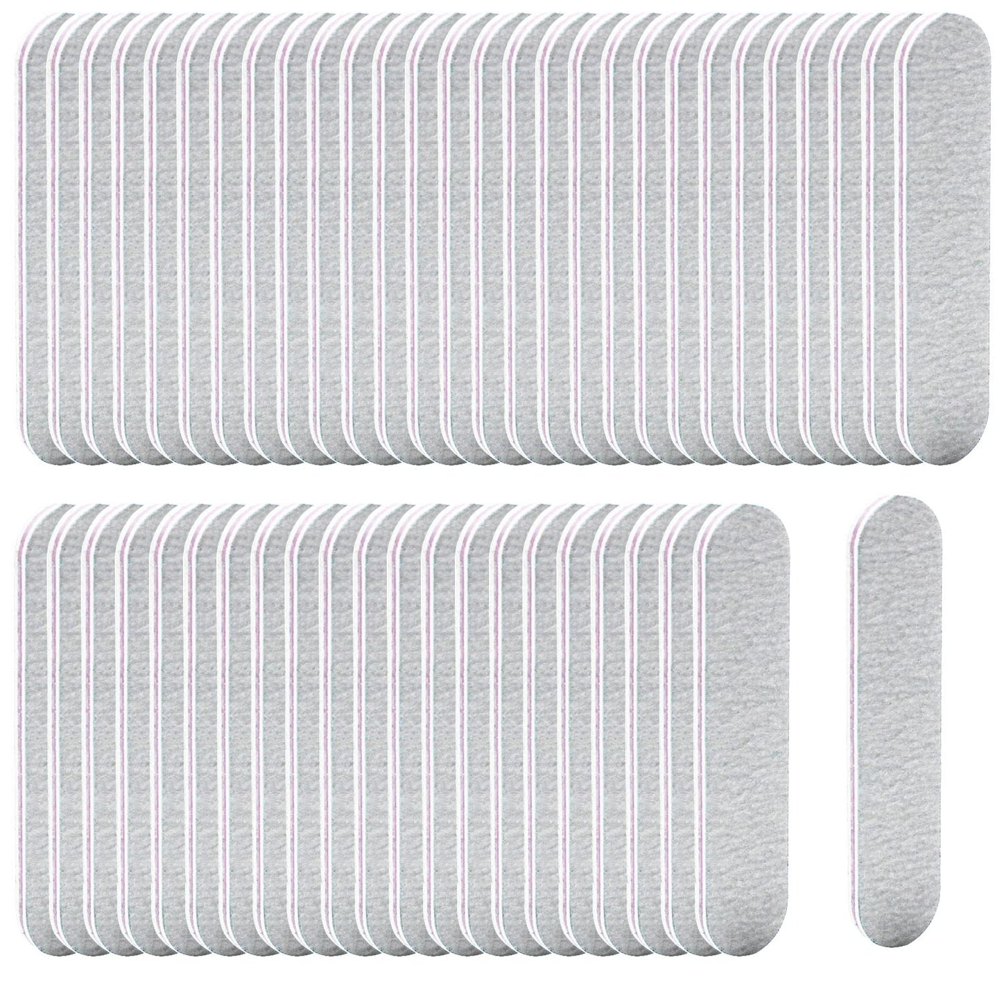 50 Packs 100/180 Grits Mini Nail Files and Buffers Double Sided Emery Boards Manicure Tool for Acrylic Nails, Nail Care Beauty & Personal Care Ourart