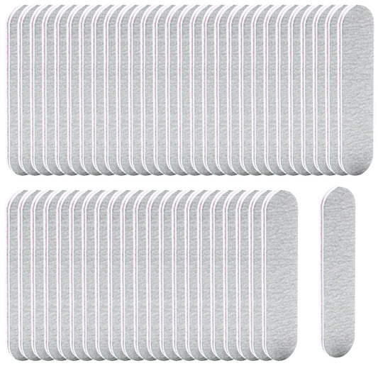 50 Packs 100/180 Grits Mini Nail Files and Buffers Double Sided Emery Boards Manicure Tool for Acrylic Nails, Nail Care Beauty & Personal Care Ourart