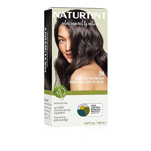 Naturtint 3N Dark Chestnut Brown Permanent Hair Color (Pack of 1), Ammonia Free, Vegan, Cruelty Free, up to 100% Gray Coverage, Long Lasting Results Beauty & Personal Care Naturtint