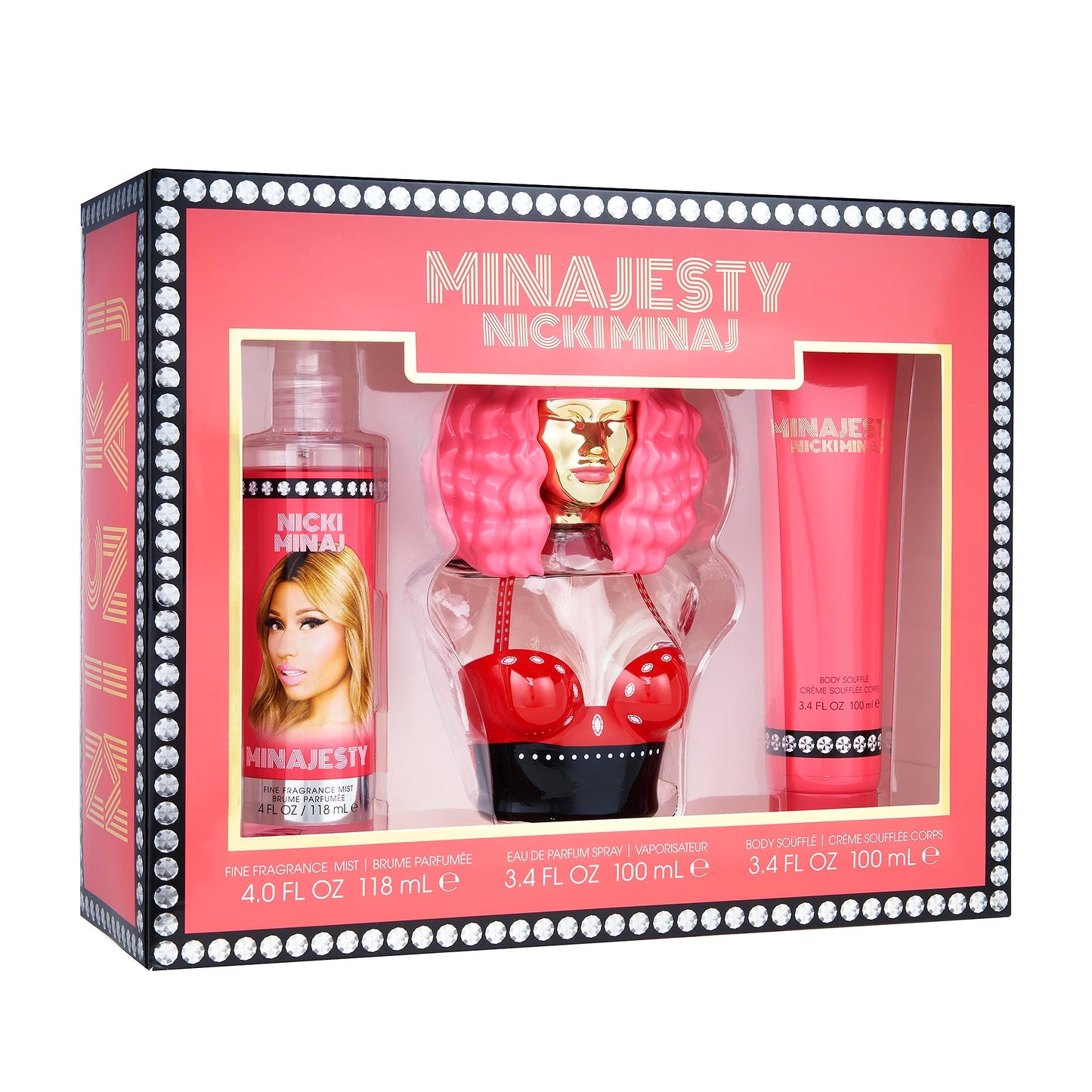 Nicki M Minajesty 3.4 Edp L+ 4.0 Bm +3.4 Bc (129519) Beauty & Personal Care Nicki Minaj