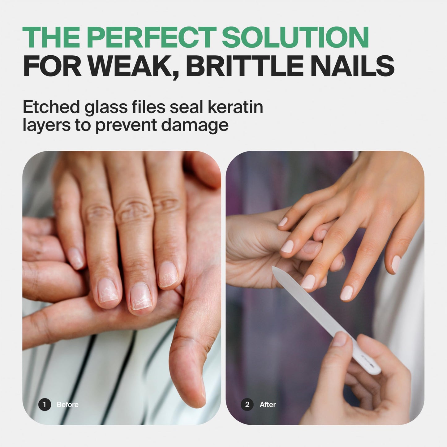 GERMANIKURE Glass Nail File in Suede Sleeve - But First Coffee - Professional Crystal Nail File for Natural Nails - Ideal Manicure & Pedicure Tool Beauty & Personal Care GERmanikure