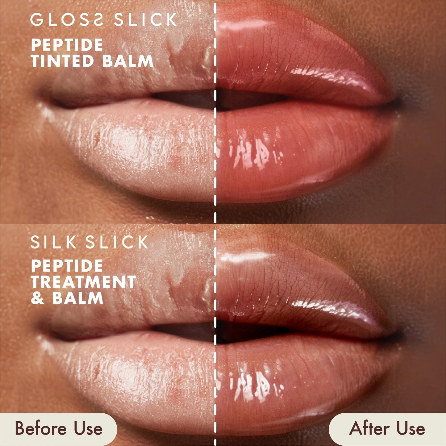 Absolute New York Gloss Slick Peptide Tinted Balm, Weightless and Non-Sticky, Soft Hydrated and Plump Lips (MLPT01 Peppermint Spritz) Beauty & Personal Care Absolute New York