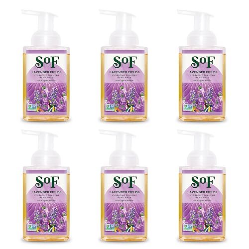 South Of France SoF Hydrating Foaming Hand Wash - With Organic Agave Nectar & Coconut Oil- Vegan & Non GMO- Free From Phthalates, Sulfates & Parabens Beauty & Personal Care South Of France