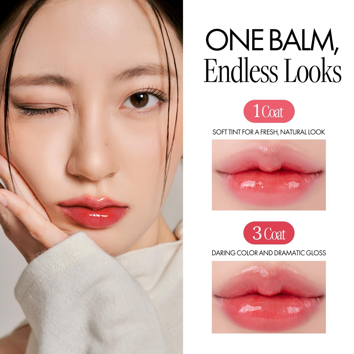 Glasting Melting Balm - High-Shine, Hydrating Tinted Lip Balm - Buildable Gloss & Vegan Formula - Korean Glossy Lip Balm with Shea Butter 0.12 oz (#04 Beauty and Personal Care ONLY GOOD (SKIN) DAYS AHEAD.