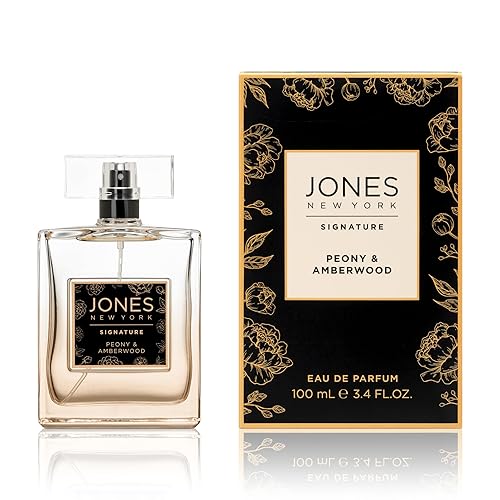 Jones New York Peony & Amberwood Eau de Parfum 3.4 fl oz / 100mL Beauty & Personal Care Jones New York