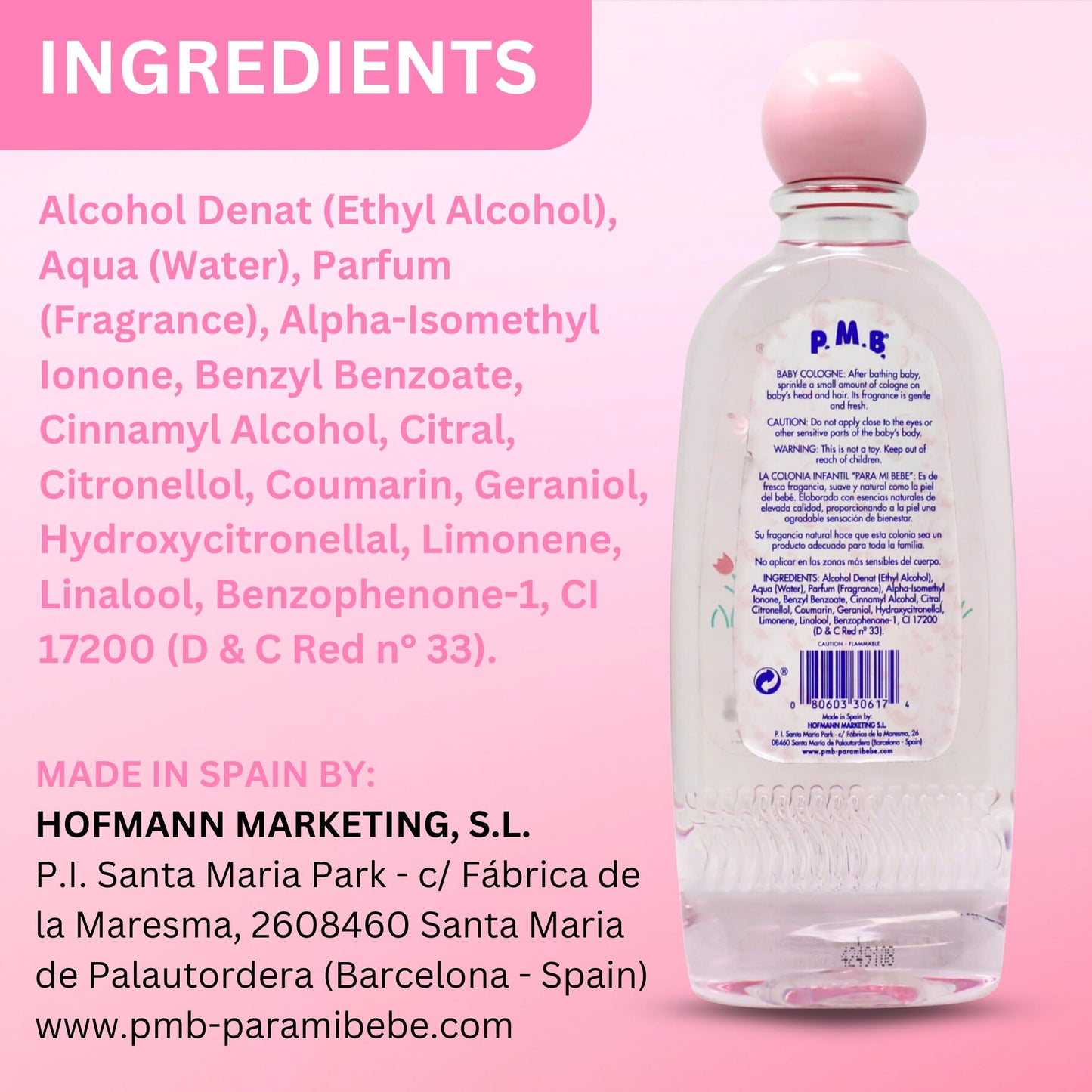 Para Mi Bebe Splash Cologne Girls, 8.30 Ounce Beauty & Personal Care Para Mi Bebe