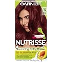 Garnier Nutrisse Nourishing Hair Color Creme, 56 Medium Reddish Brown (Sangria) (Packaging May Vary) Beauty & Personal Care Garnier