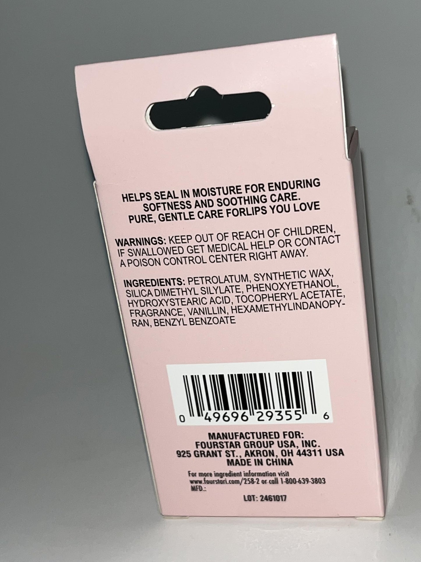 B.pure Lip Balm, Vanilla Lotus Bloom Scent, Moisturizing Formula, 0.25 oz Each, 2 Pack Beauty and Personal Care b.pure