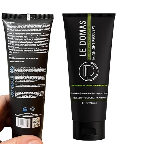 LE DOMAS Natural Body Wash with Aloe Vera, Coconut & Vitamin E - Moisturizing Cleanser for Women & Men - Sulfate Free, Gentle Skin Care, Vegan Body Beauty & Personal Care LE DOMAS