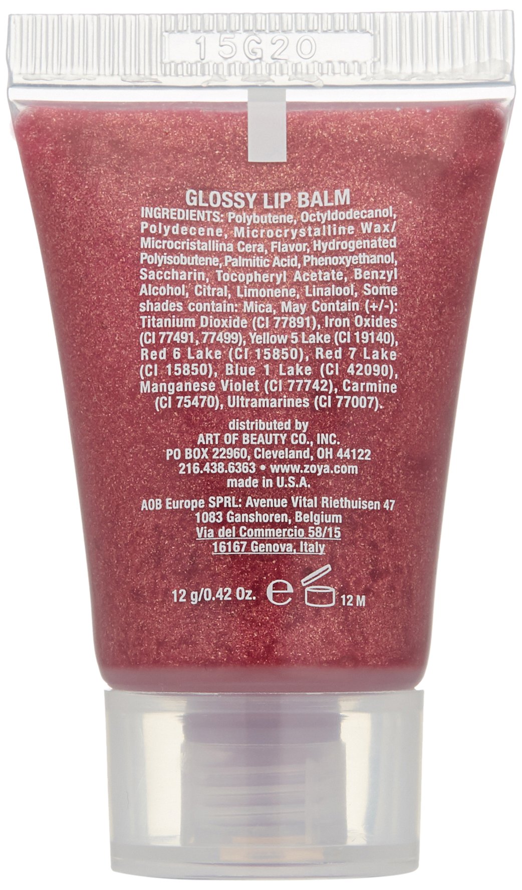 ZOYA Lip Gloss, Starlet, 0.42 oz. Beauty & Personal Care ZOYA