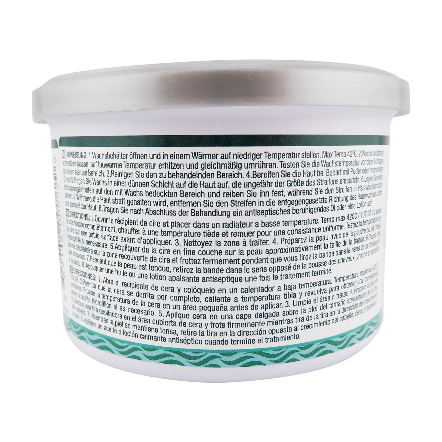 Waxness Soft Wax Tin Marine Blue 14 oz (400 g) - Professional Strip Wax with Polymer Formula for Face & Body - Made in Italy Beauty and Personal Care Waxness