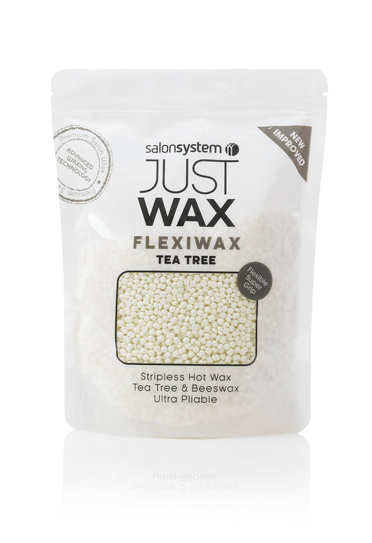 Salon System 700g Tea Tree Flexiwax and Beeswax Just Wax Stripless Beads Beauty and Personal Care Salon System