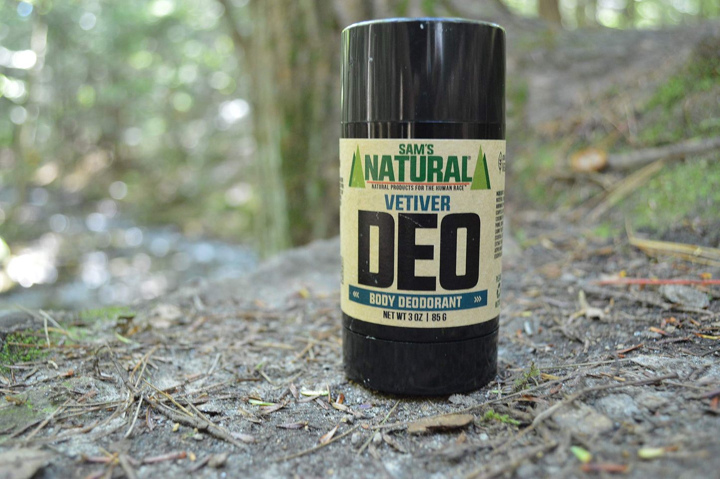 Sam’s Natural Deodorant - Vetiver - Holiday Gifts - Stocking Stuffers - Gifts for Men - Aluminum Free DEO - No phthalates, parabens, sulfates, or dyes Beauty and Personal Care Sam's Natural