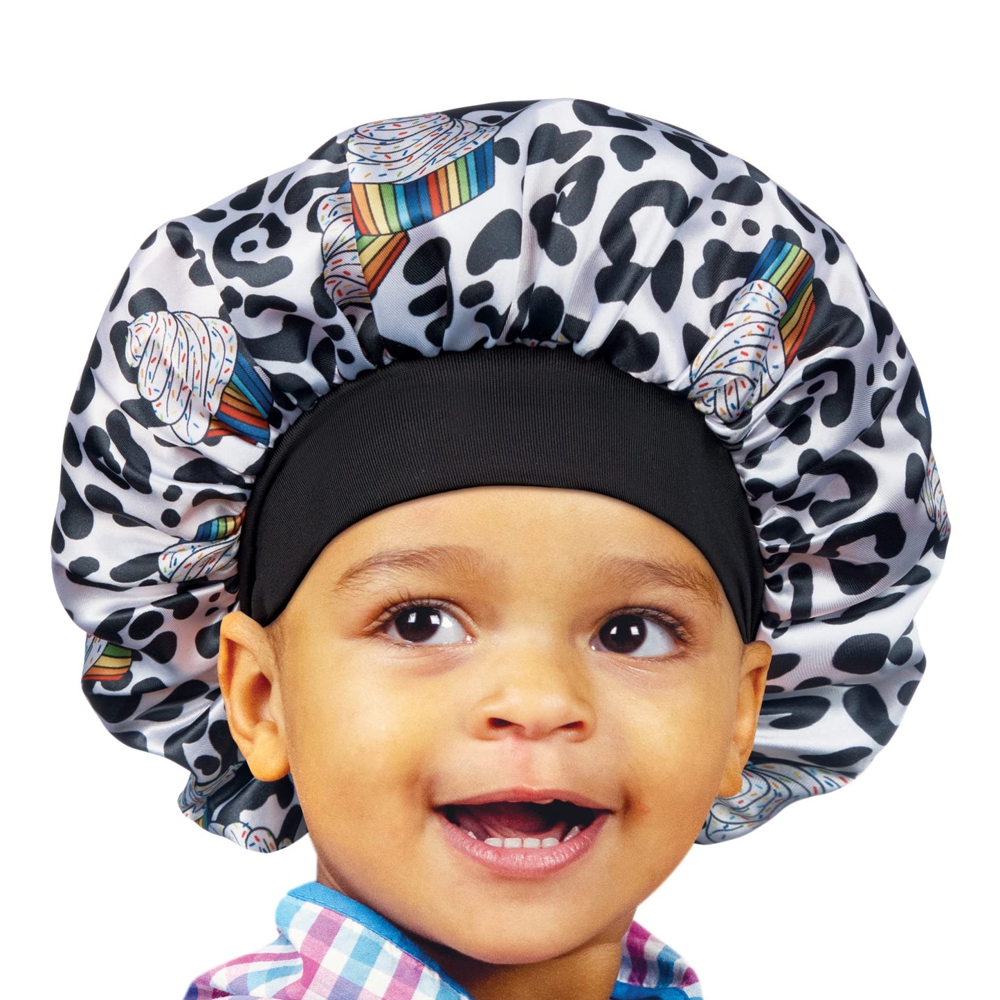 Red by Kiss Toddler Satin Bonnet Sleep Cap for Toddlers, Soft, Stretchy, and Safe, Protects Fragile Hair from Frizz & Breakage, Friction Bald Spots Beauty and Personal Care Red by Kiss