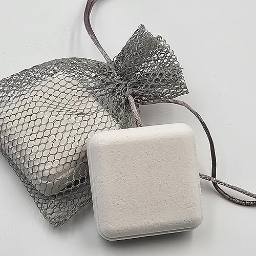 Essential Oil Shower Steamers XL with mesh Shower Steamer Bag and Glossy Laminate Box. (Lavender) Beauty & Personal Care Spa Pure