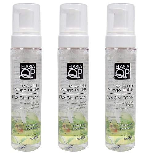 Elasta QP Care Feels Like Silk Design Foam (PACK OF 3) Beauty & Personal Care ELASTA QP