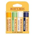 Burt's Bees 100% Natural Moisturizing Lip Balm, Multipack - Original Beeswax, Cucumber Mint, Coconut & Pear and Vanilla Bean with Beeswax & Fruit Beauty & Personal Care Burt's Bees