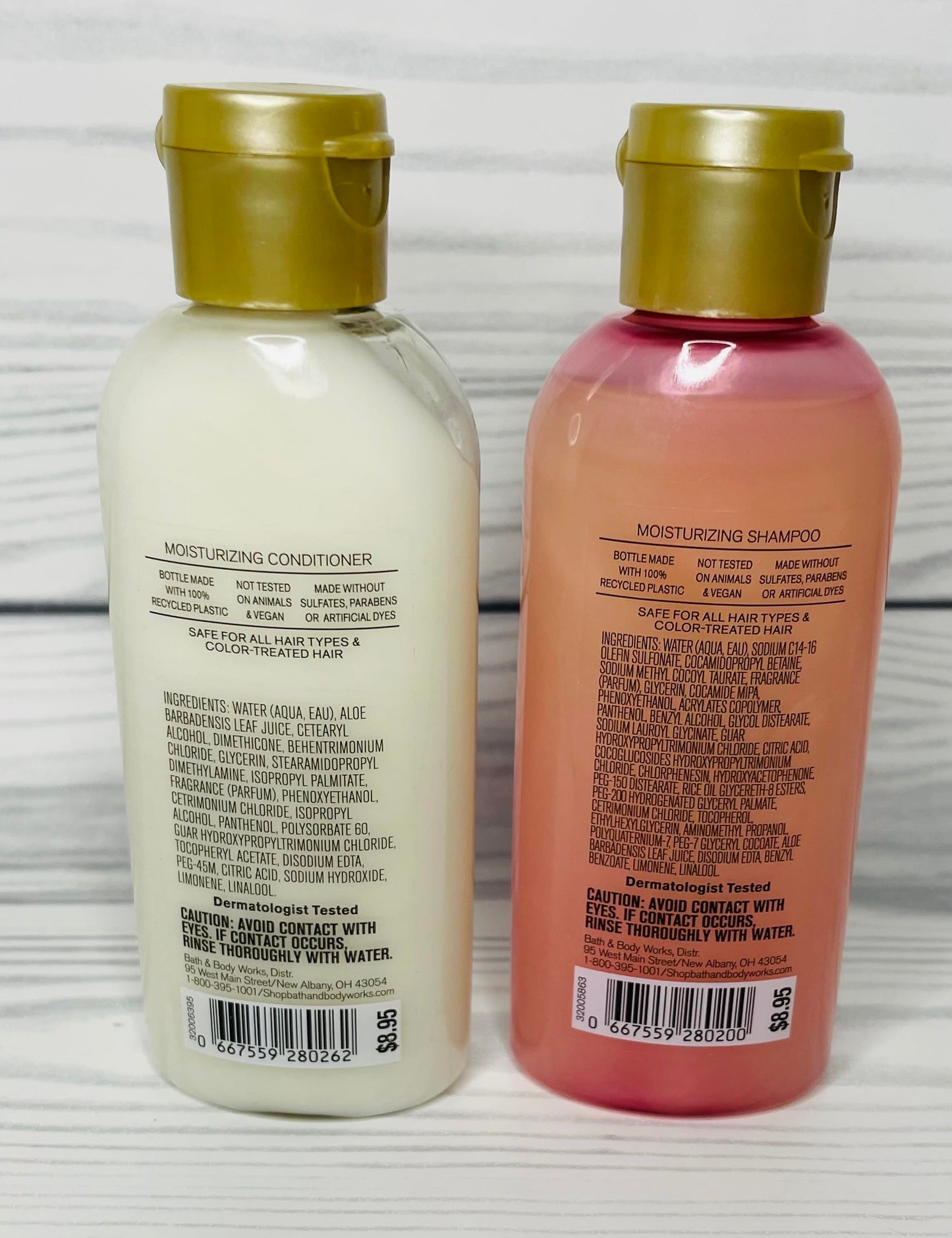 Bath and Body Works Champagne Toast Travel Size Shampoo and Conditioner Set of 2 Beauty & Personal Care Bath & Body Works