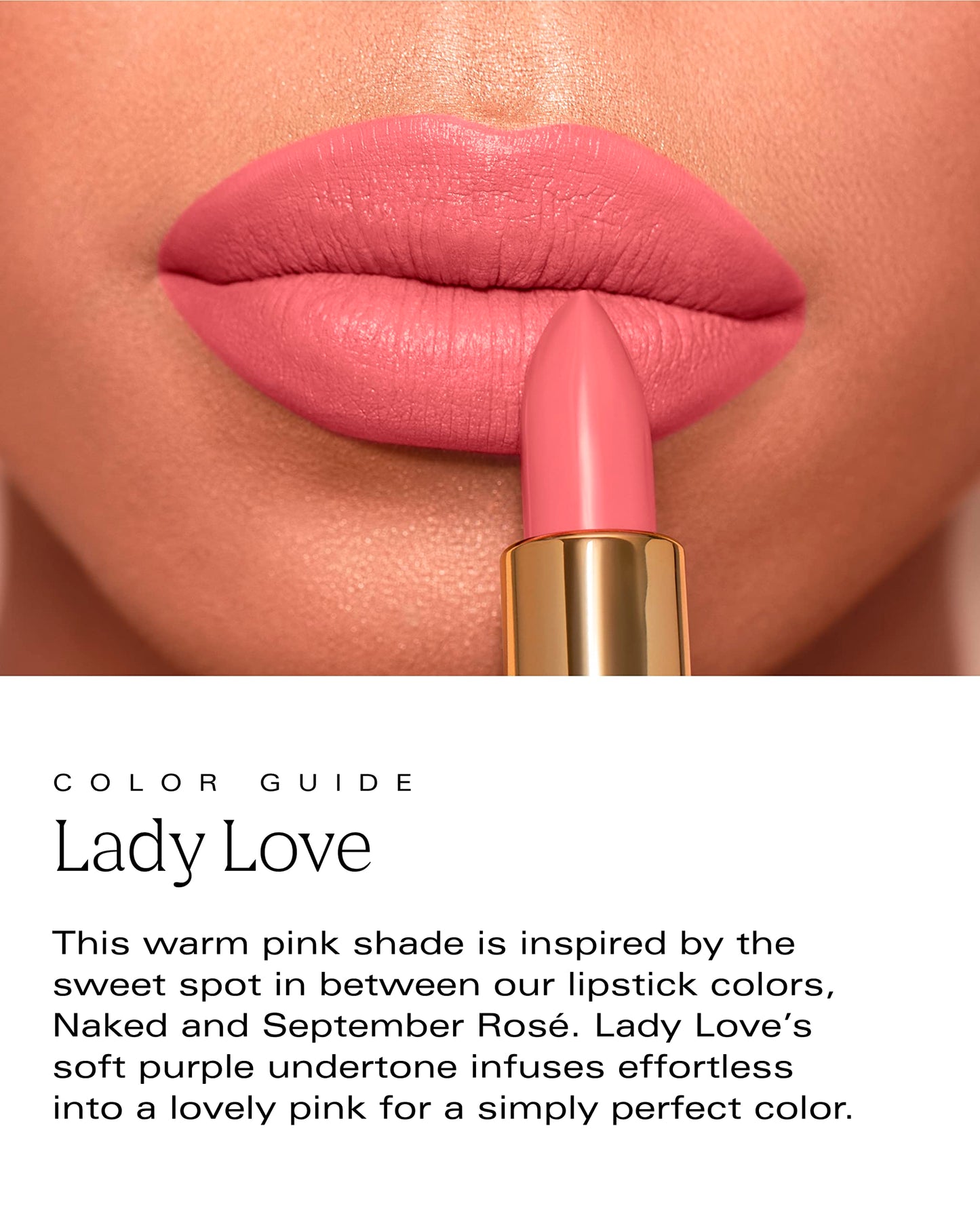 PDL Cosmetics by Patricia De León | High Powered Lipstick (Lady Love) | Intensely Colored Nude Pink Matte Finish Lipsticks | Long Lasting Hydrating Beauty & Personal Care PDL Cosmetics