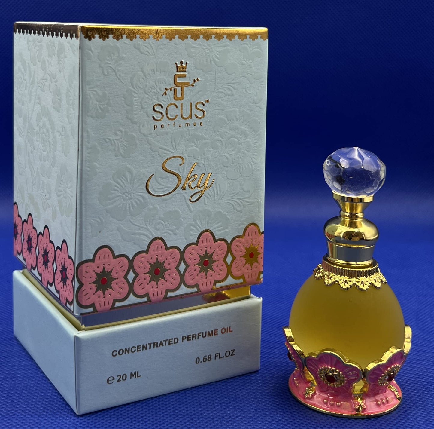 SCUS Perfumes Sky Fragrance for Men & Women Woody Earthy Concentrated Perfume oil Long Lasting Fragrance Non-Alcoholic Beauty & Personal Care SCUS Perfumes
