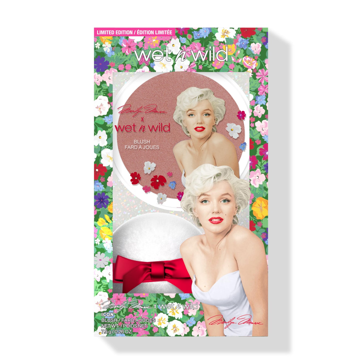 wet n wild Marilyn Monroe Collection Icon Blush - Velvety Pearlescent Powder Blush, Buildable & Blendable Formula Infused with Vitamin E, Includes Beauty & Personal Care wet n wild