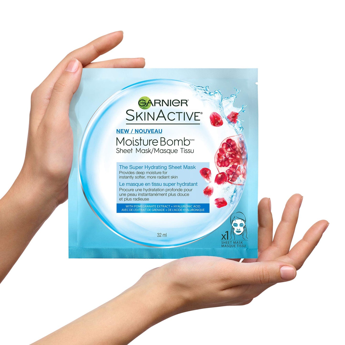 Garnier SkinActive Super Hydrating Sheet Mask, 0.08 Ounce, 1 Count Beauty & Personal Care Garnier