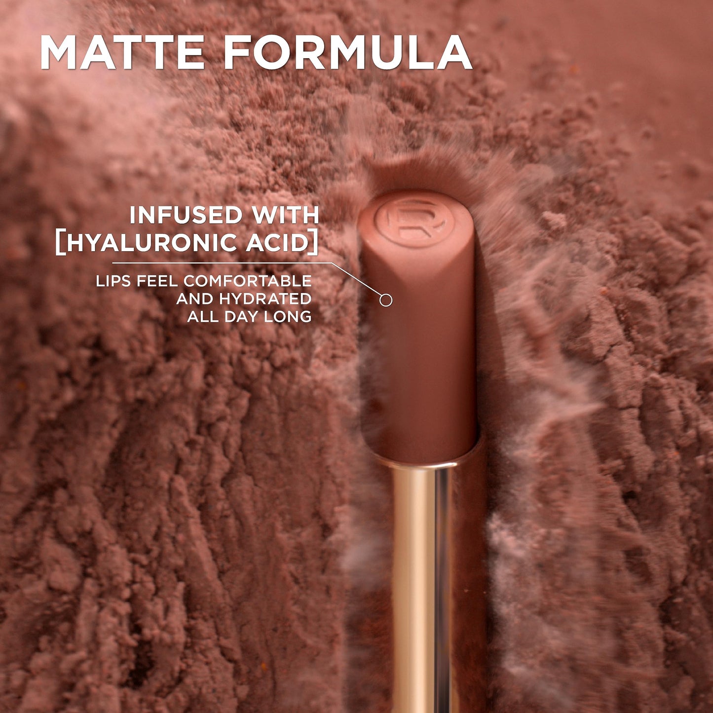 L'Oreal Paris Colour Riche Intense Volume Matte Lipstick, Lip Makeup Infused with Hyaluronic Acid for up to 16HR Wear, Worth It, 0.06 Oz Beauty & Personal Care L'Oreal Paris