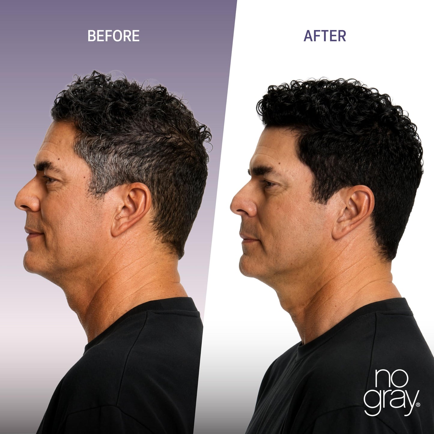 No Gray Quick Permanent Hair Color Shampoo, Black, 8.45 oz Beauty & Personal Care No Gray